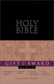 Cover of: KJV Gift &  Award Bible, Revised