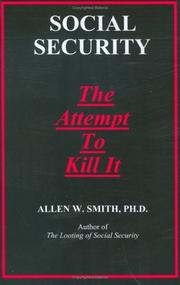 Cover of: Social Security by Allen W., Ph.D. Smith