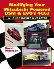 Cover of: Modifying Your Mitsubishi Powered DSM & EVO's 4G63
