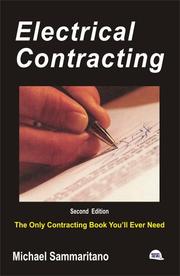 Cover of: Electrical Contracting by Michael Sammaritano