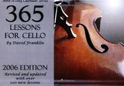 2006 Note-a-Day Calendar for Cello by David Franklin