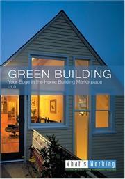 Cover of: Green Building: Your Edge in the Home Building Marketplace