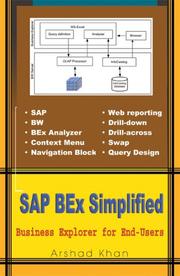 Cover of: SAP BEx Simplified: Business Explorer for End-Users