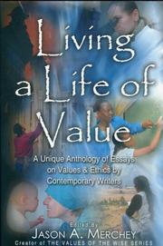 Cover of: Living a Life of Value | Jason Merchey