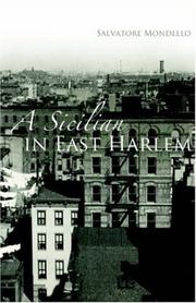 Cover of: A Sicilian in East Harlem