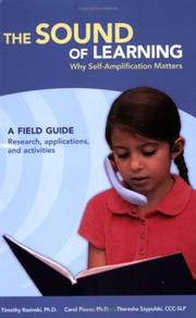 Cover of: The Sound of Learning: Why Self-Amplification Matters