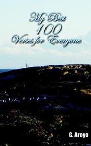 Cover of: My Best 100 Verses for Everyone | Aroyo