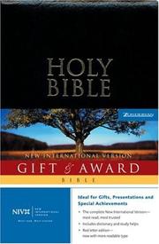 Cover of: NIV Gift &  Award Bible, Revised | 