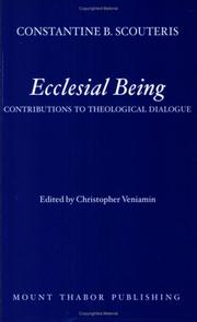 Ecclesial being by Constantine B. Scouteris