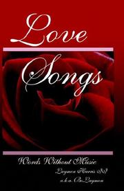 Cover of: Love Songs | Laymon, II Harris