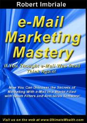 Cover of: E-mail Marketing Mastery | Robert Imbriale