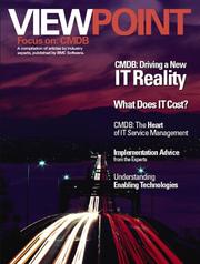 Cover of: Viewpoint | BMC Software