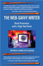 Cover of: The Web-Savvy Writer: Book Promotion with a High-Tech Twist