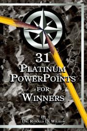Cover of: 31 PLATINUM POWERPOINTS | RONALD, D WILSON