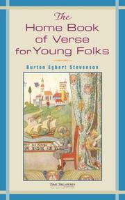 Cover of Home Book of Verse for Young Folks