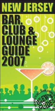 Cover of: Drew's Guides New Jersey Bar, Club & Lounge Guide