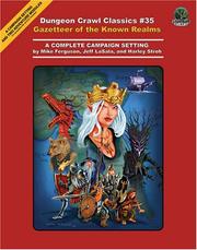 Cover of: Gazetteer of the Known Realms by Mike Ferguson, Jeff Lasala, Harley Stroh