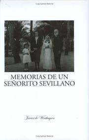 Memorias de un Señorito Sevillano by Javier de Winthuysen