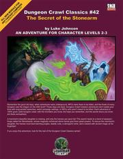 Cover of: Secret of the Stonearm: An Adventure for Character Levels 2-3