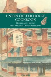 Cover of: Union Oyster House Cookbook | Jean Kerr