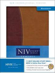 Cover of: Zondervan NIV Study Bible