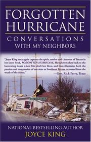 Cover of: FORGOTTEN HURRICANE: Conversations With My Neighbors