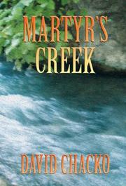 Cover of: Martyr's Creek