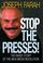 Cover of: Stop the Presses!