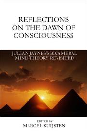 Cover of: Reflections on the Dawn of Consciousness: Julian Jaynes's Bicameral Mind Theory Revisited