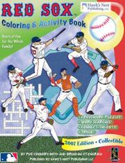 Cover of: Red Sox Coloring and Activity Book by Margaret M. Connery-boyd