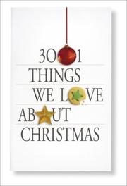 Cover of: 3001 things we love about Christmas