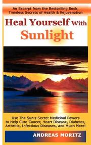 Cover of: Heal Yourself with Sunlight by Andreas, Moritz
