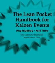 Cover of: The Lean Pocket Handbook for Kaizen Events - Any Industry - Any Time