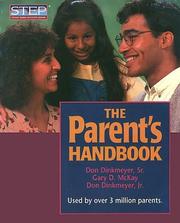 Cover of: The Parent's Handbook by Don Dinkmeyer, Gary D. McKay, Don, Jr. Dinkmeyer
