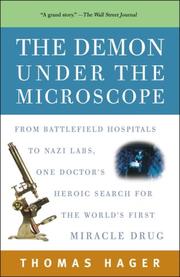 Cover of: The Demon Under the Microscope by Thomas Hager