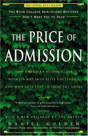 Cover of: The Price of Admission by Daniel Golden