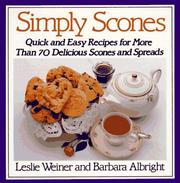 Cover of: Simply scones | Leslie Weiner