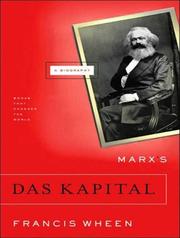 Cover of: Marx's Das Kapital by Francis Wheen