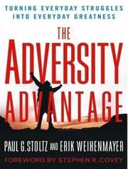 Cover of: The Adversity Advantage by Paul G Stoltz, Erik Weihenmayer