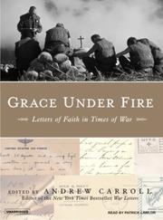 Cover of: Grace Under Fire: Letters of Faith in Times of War