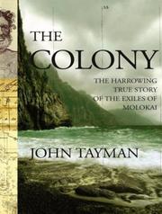 Cover of: The Colony by John Tayman