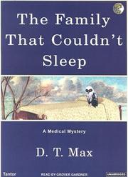 Cover of: The Family That Couldn't Sleep: A Medical Mystery