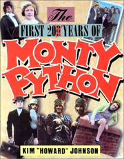 Cover of: first 20 years of Monty Python