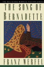 Cover of: The song of Bernadette