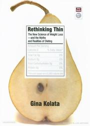 Cover of: Rethinking Thin by Gina Kolata, Gina Kolata