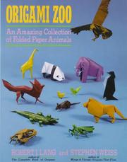 Cover of: Origami Zoo by Robert J. Lang