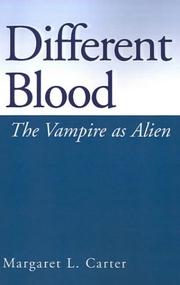 Cover of: Different Blood: The Vampire As Alien