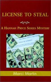 Cover of: License to Steal (Hannah Pryce Mysteries)