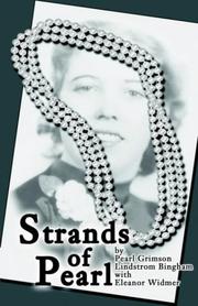 Cover of: Strands of Pearl | Richard E. Lindstrom