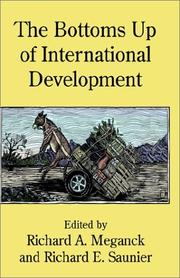 Cover of: The bottoms up of international development